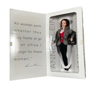 Mattel 1997 Anne Klein Limited Edition‎ Barbie Doll 17603 Brunette NIB NRFB